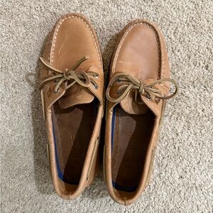 Sperry Men's Brown Leather Boat Shoes